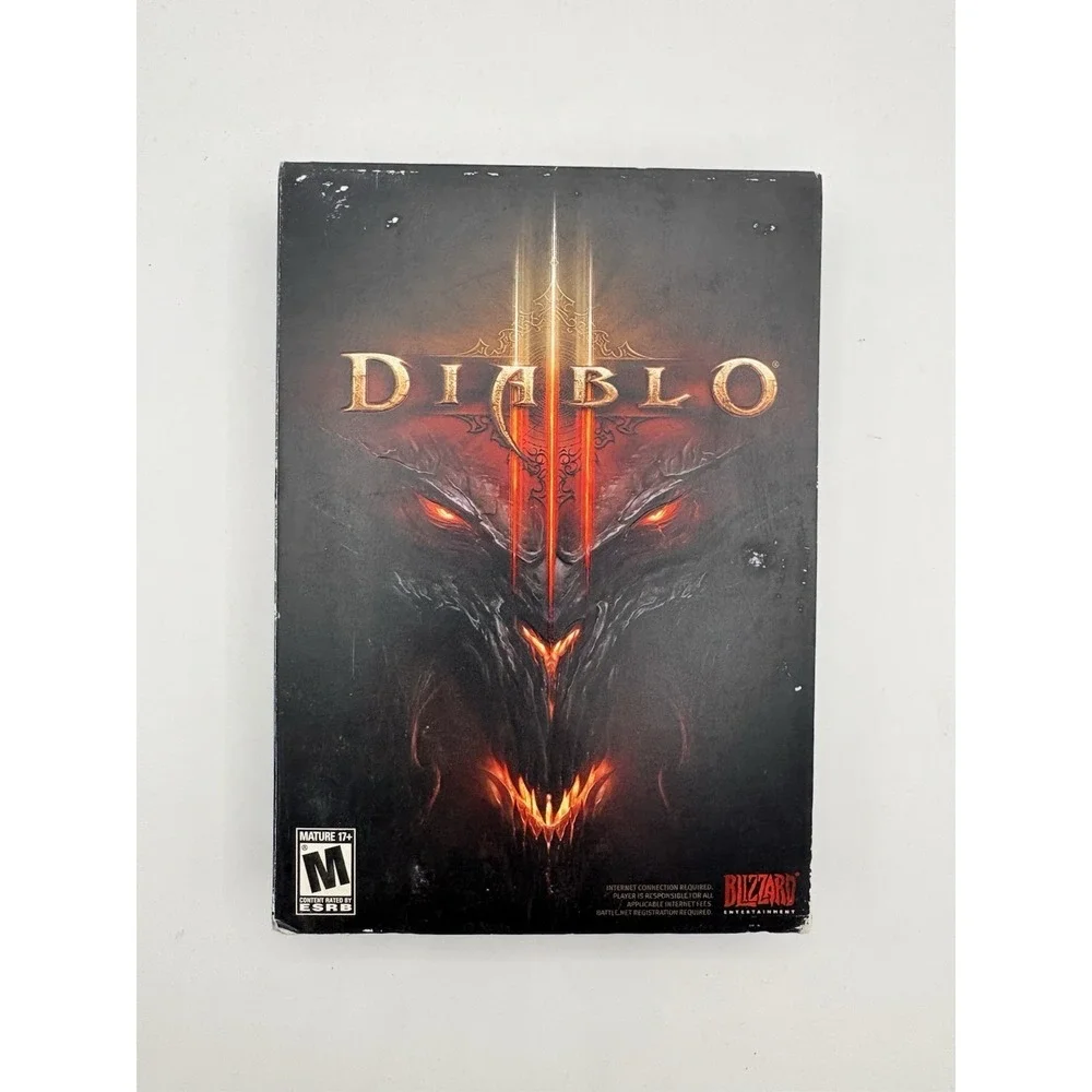 Diablo 3 Box Set Blizzard Complete/ PC Game with Manual
